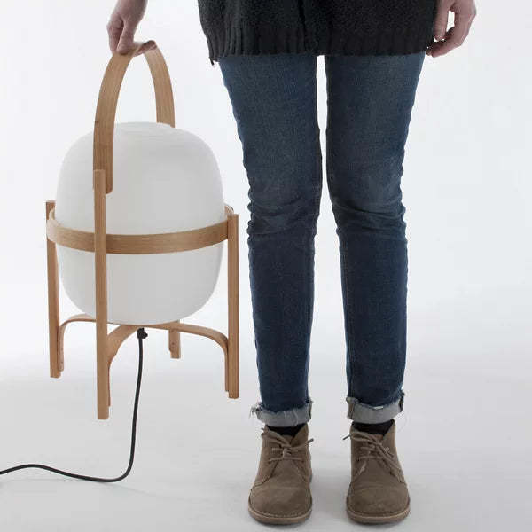 Portable 1-Light Global LED Frame Table Lamp