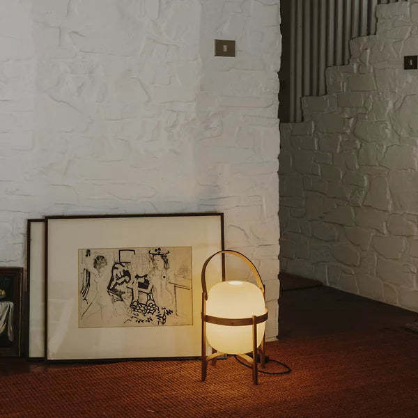 Portable 1-Light Global LED Frame Table Lamp