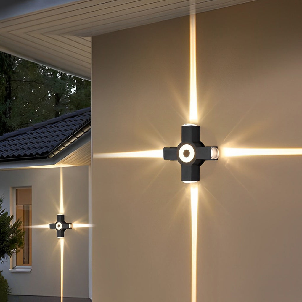 Up and Down Light Creative LED Waterproof Outdoor Wall Washer Lights-Lighom