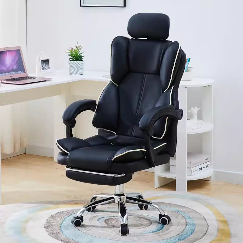 Minimalist PU Leather Chair