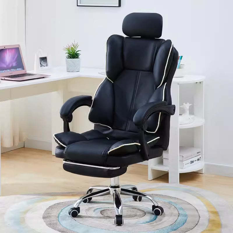 Minimalist PU Leather Chair