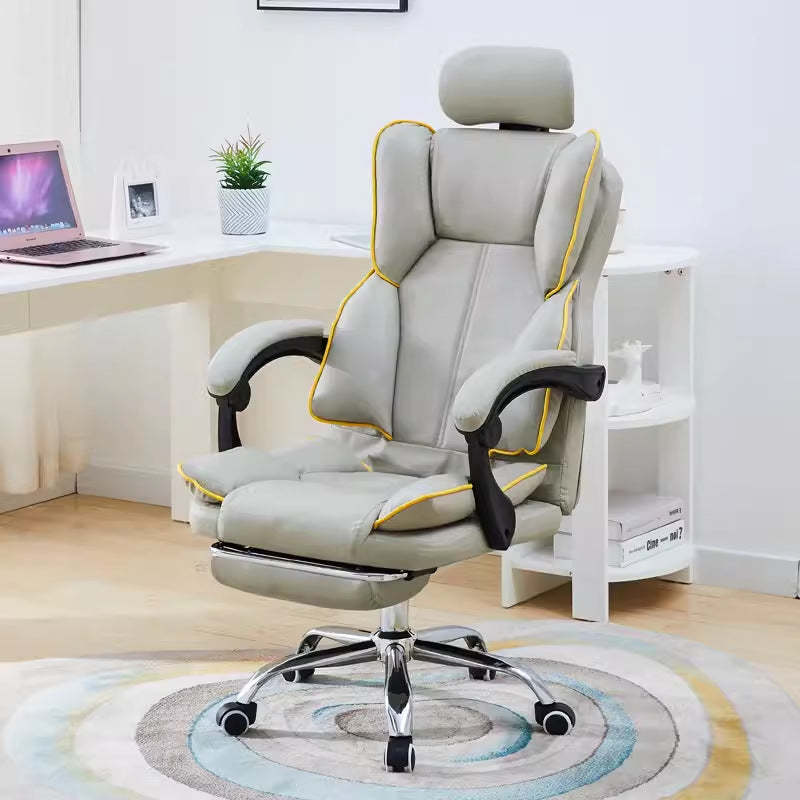 Minimalist PU Leather Chair