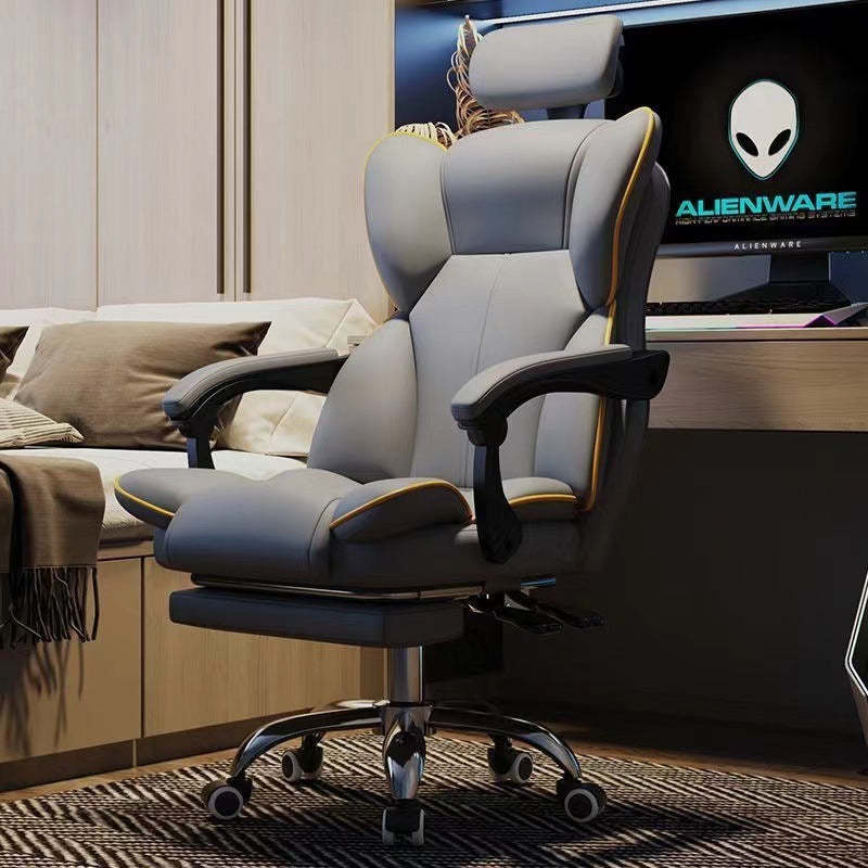 Minimalist PU Leather Chair