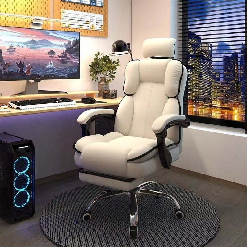 Minimalist PU Leather Chair