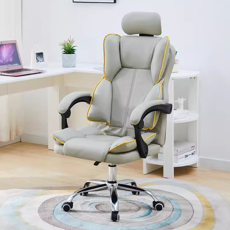 Minimalist PU Leather Chair