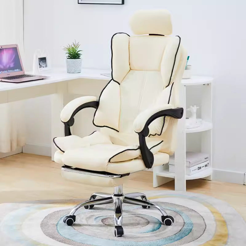 Minimalist PU Leather Chair