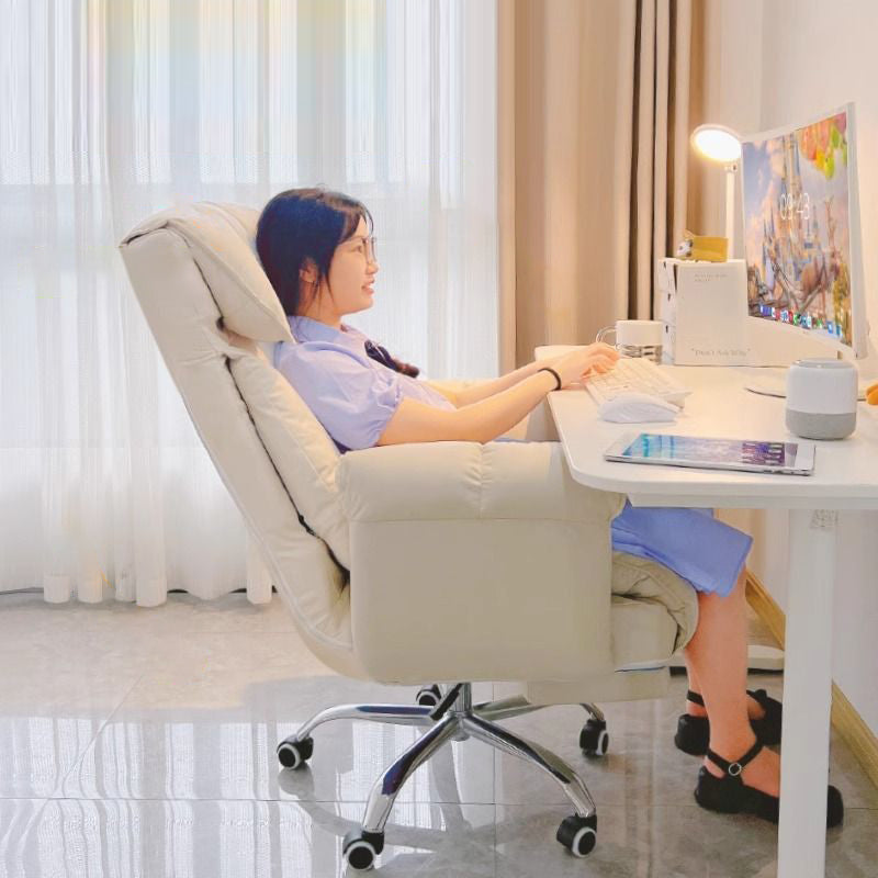 Minimalist Fabric Steel Desk Chair