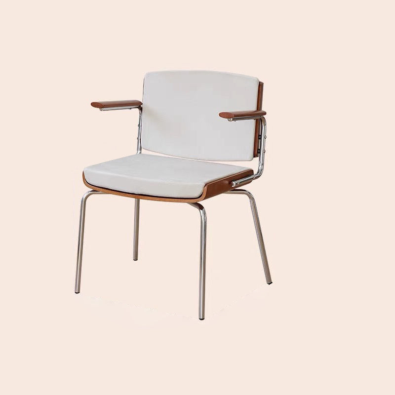 Nordic Velvet Metal Dining Chair