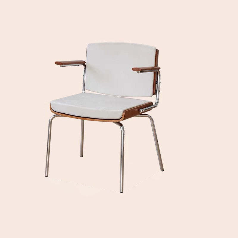 Nordic Velvet Metal Dining Chair
