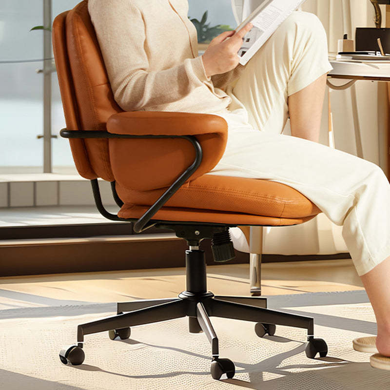 Nordic Leather Desk Chair