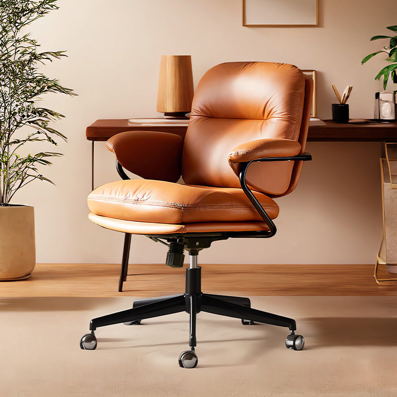 Nordic Leather Desk Chair