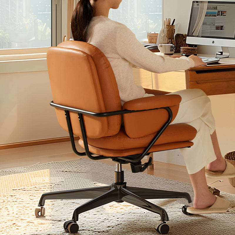 Nordic Leather Desk Chair