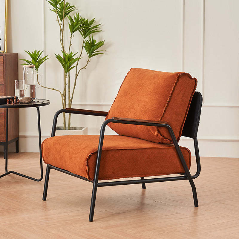 Minimalist Velvet Ergonomic Accent Chair