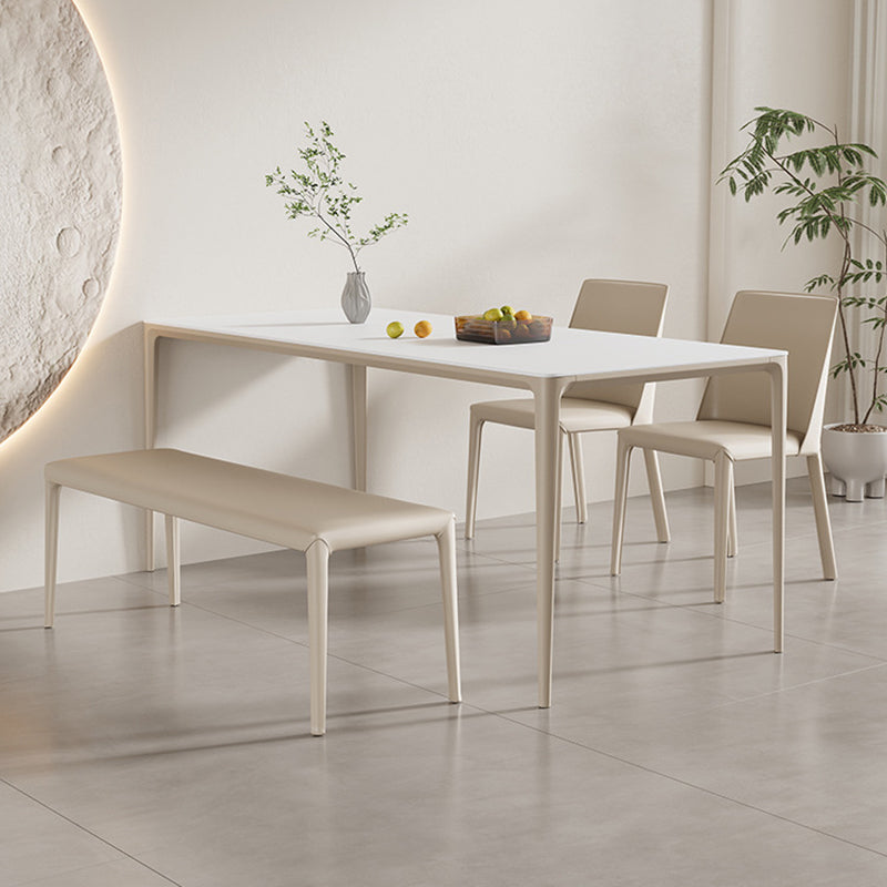 Minimalist Saddle Leather Dining Chair