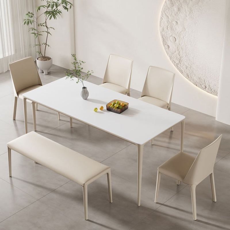 Minimalist Saddle Leather Dining Chair