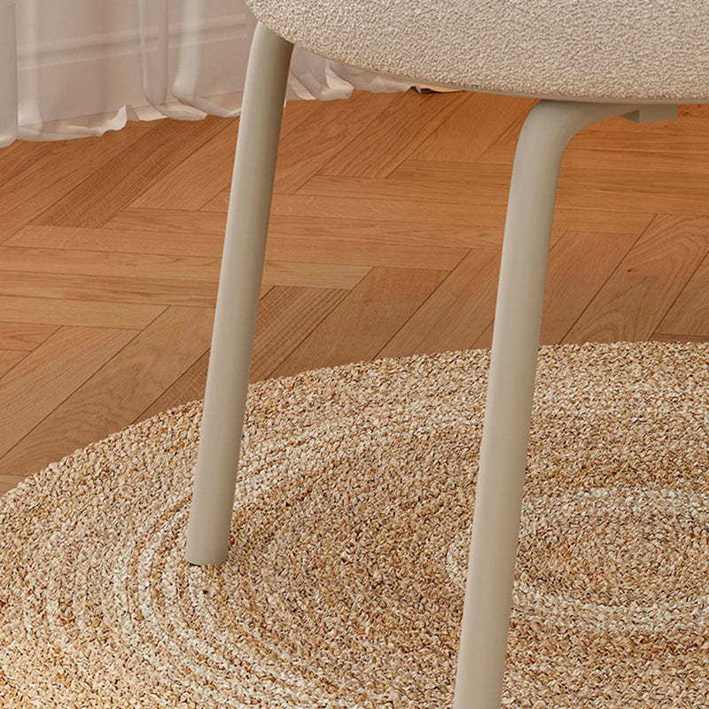 Nordic Lambswool Stool — Green