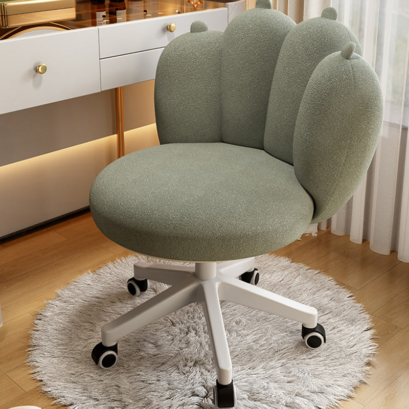 Nordic Lambswool Stool — Gray
