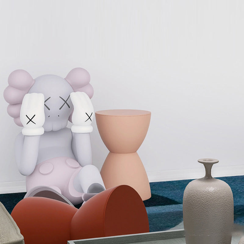 Minimalist Hourglass Stool