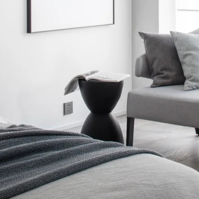 Minimalist Hourglass Stool
