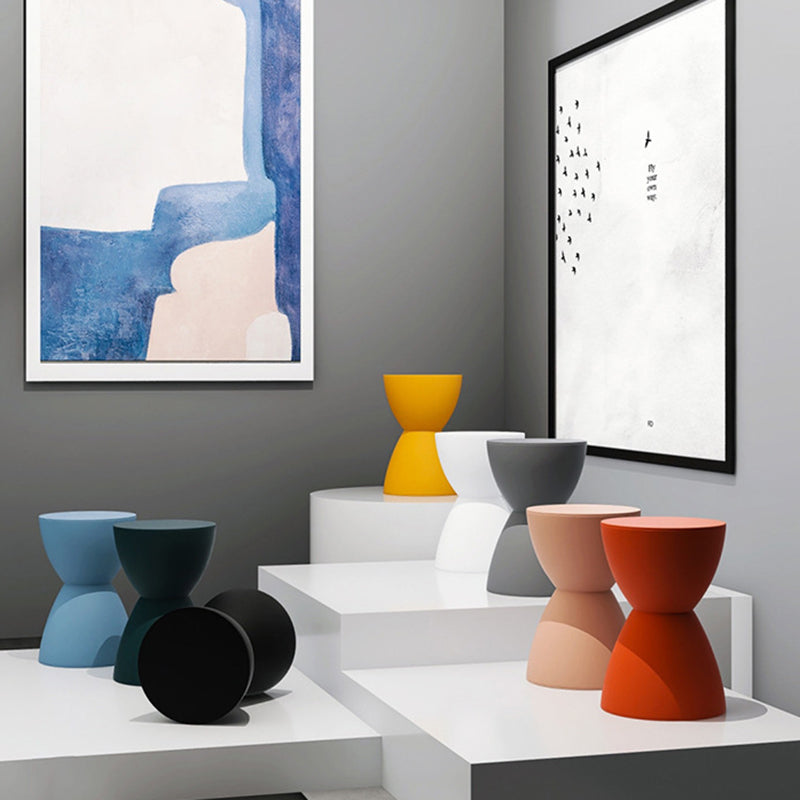 Minimalist Hourglass Stool