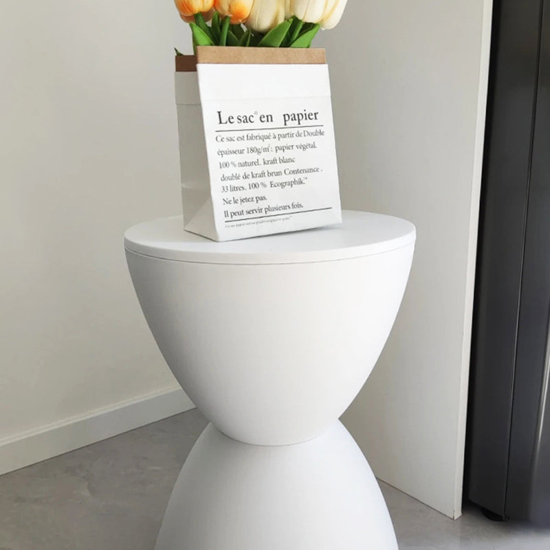 Minimalist Hourglass Stool