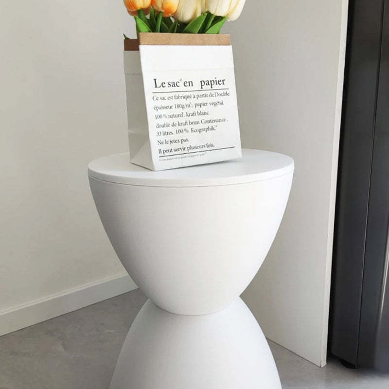 Minimalist Hourglass Stool