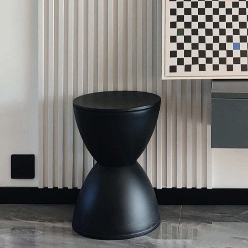 Minimalist Hourglass Stool