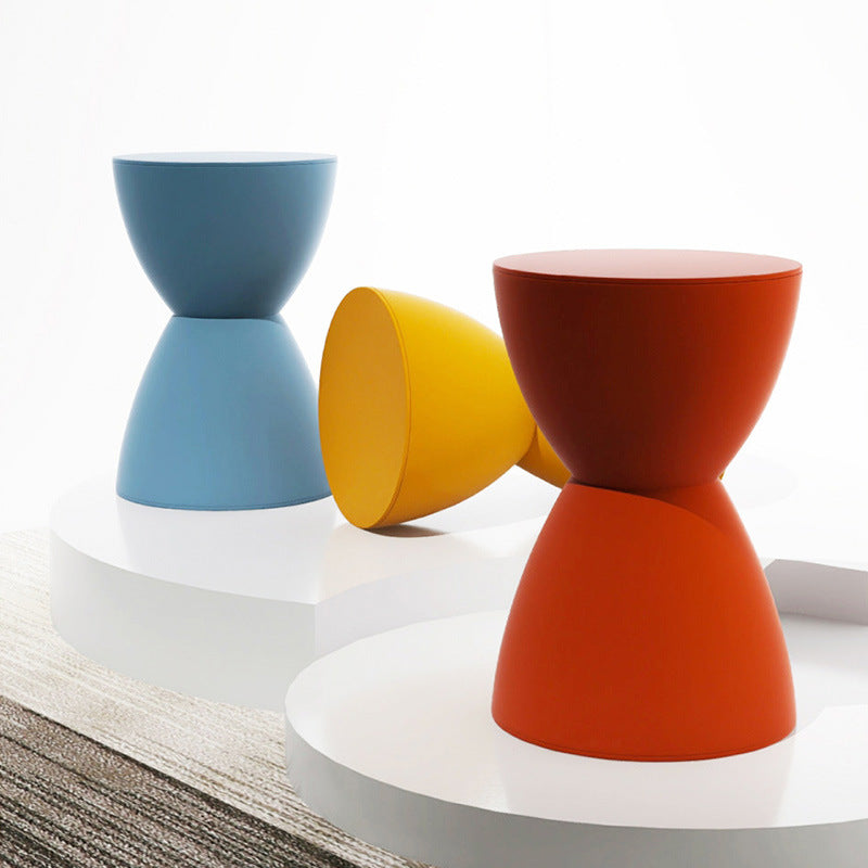 Minimalist Hourglass Stool