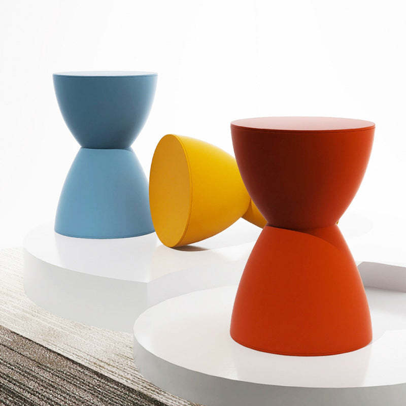 Minimalist Hourglass Stool
