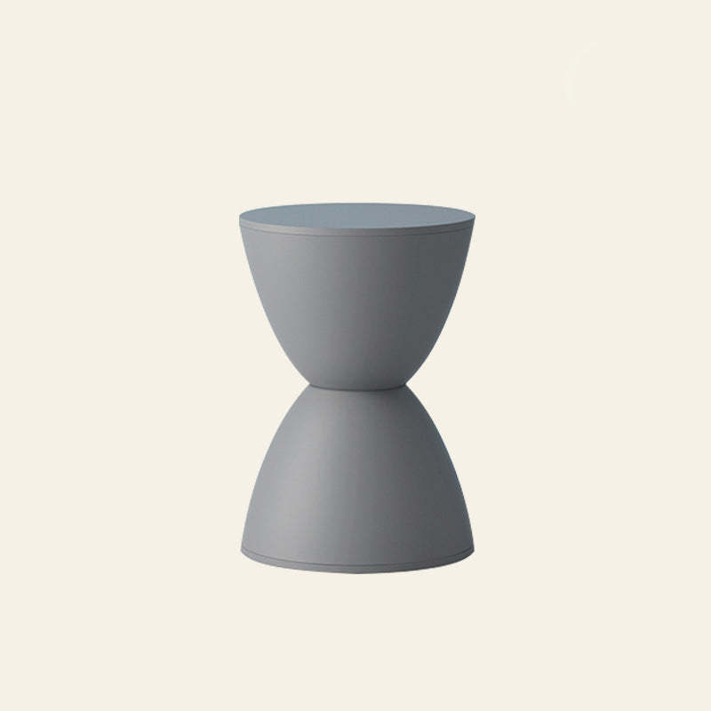 Minimalist Hourglass Stool — Ginger Color