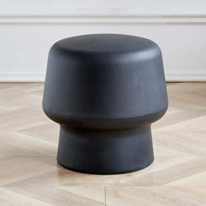 Contemporary Plastic Mushroom Round Low Stool