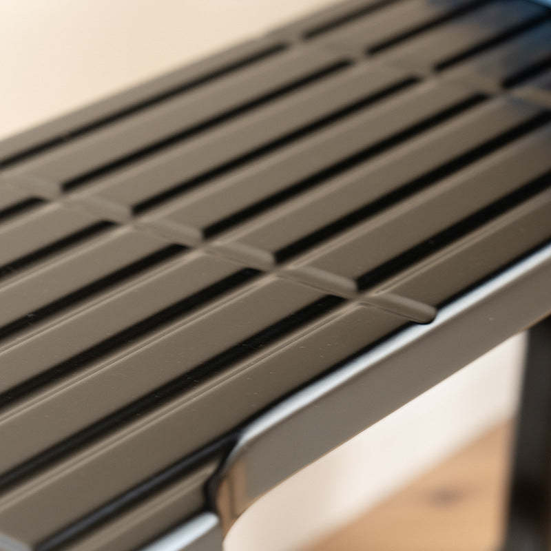 Wood Doberman Rectangle Bench