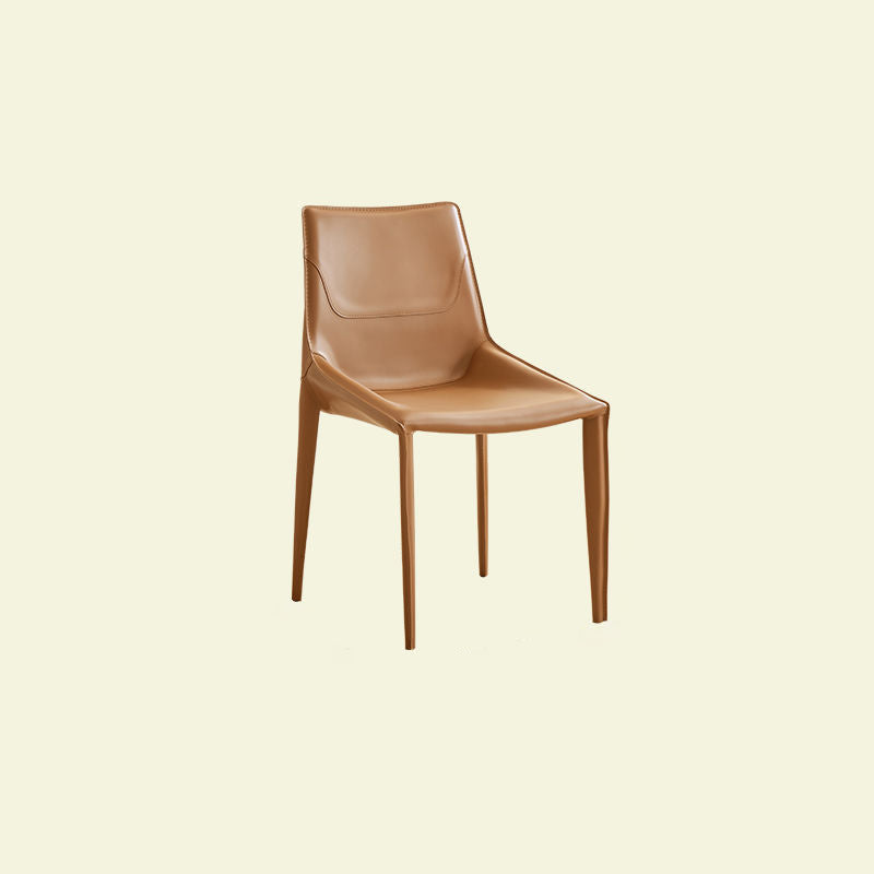 Minimalist Saddle Leather Bench