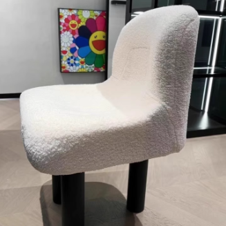 Nordic Matte Velvet Chair