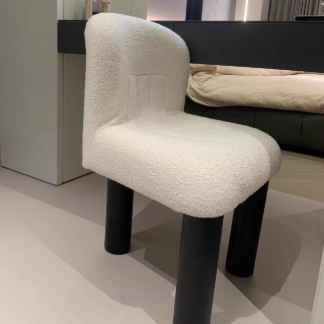 Nordic Matte Velvet Chair