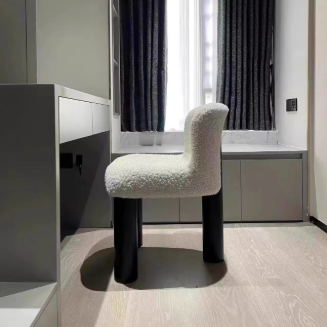 Nordic Matte Velvet Chair