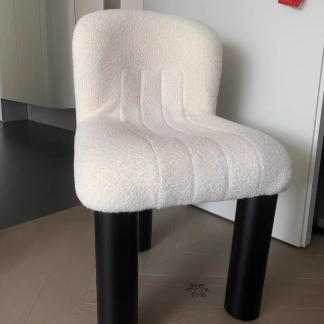 Nordic Matte Velvet Chair