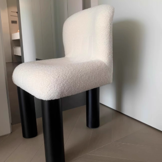 Nordic Matte Velvet Chair