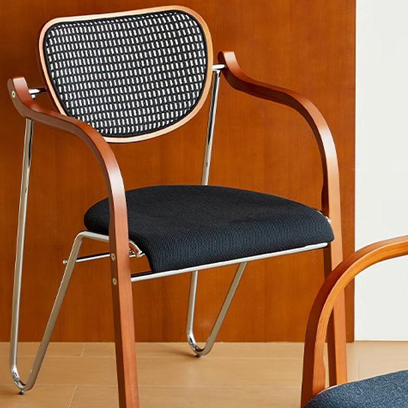 Vintage Iron Wood Nightstand