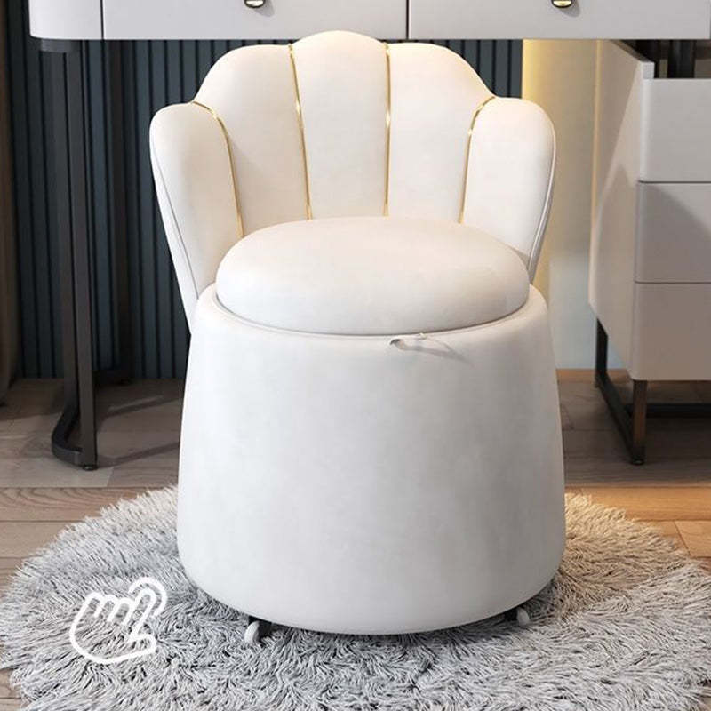 Nordic Velvet 1-Storage Nightstand