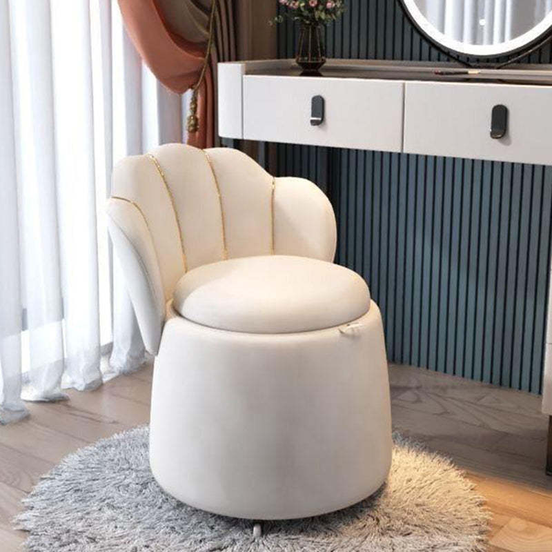 Nordic Velvet 1-Storage Nightstand