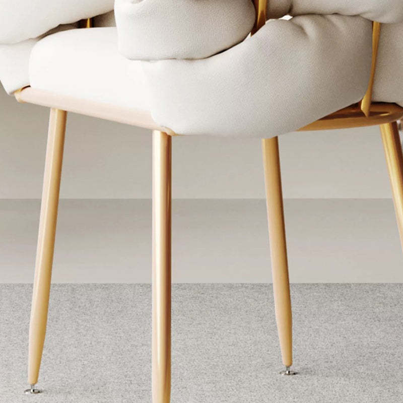 Nordic Velvet Metal Bubble Vanity Stool