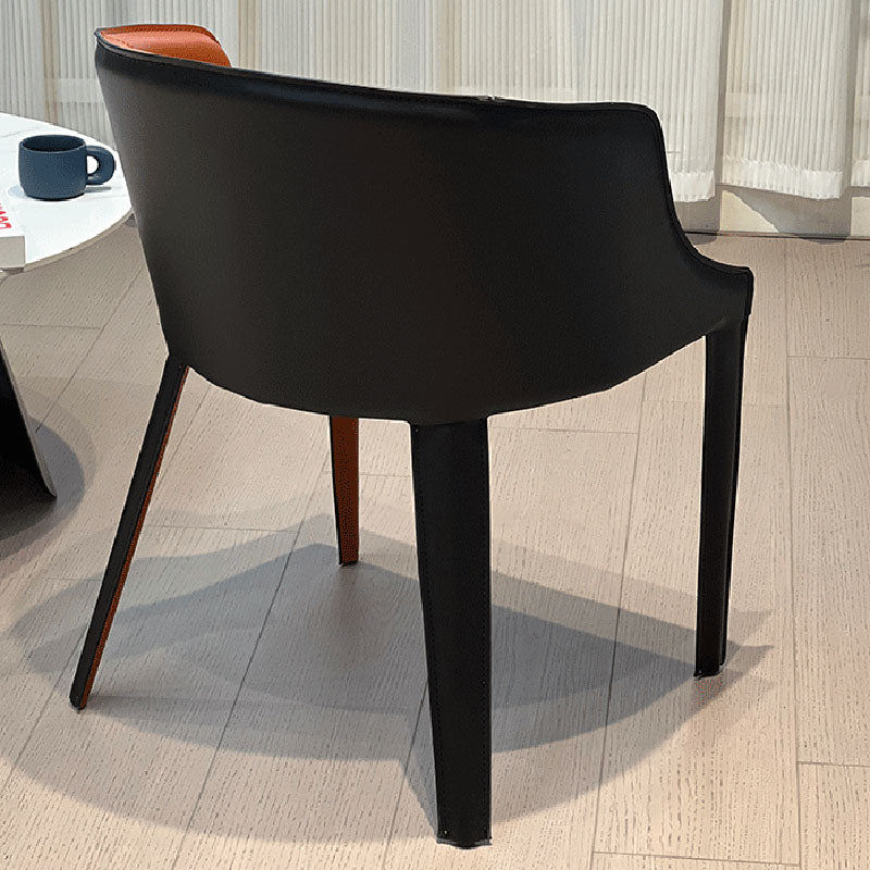 Minimalist Saddle Leather Nightstand