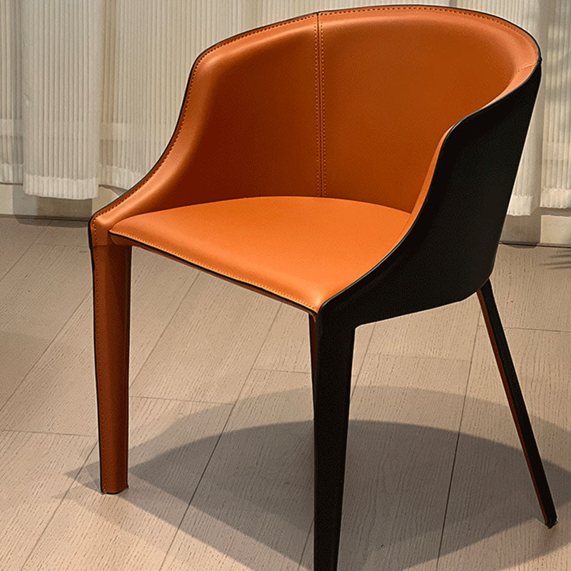 Minimalist Saddle Leather Nightstand