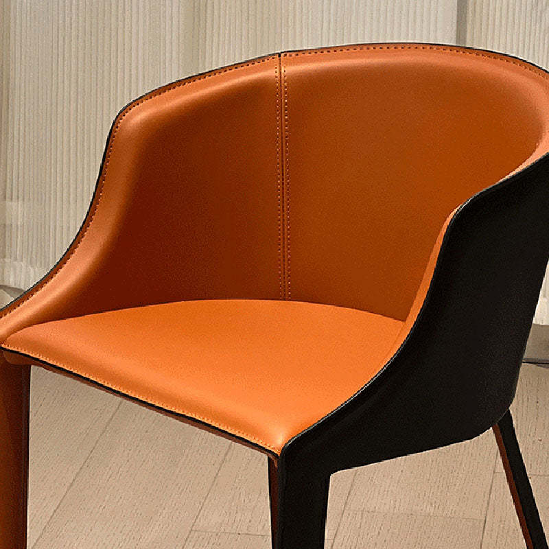 Minimalist Saddle Leather Nightstand