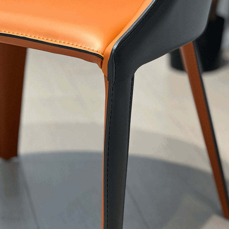 Minimalist Saddle Leather Nightstand