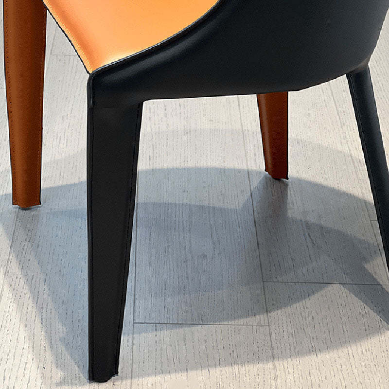 Minimalist Saddle Leather Nightstand