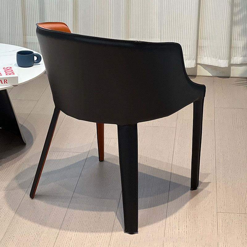 Minimalist Saddle Leather Nightstand