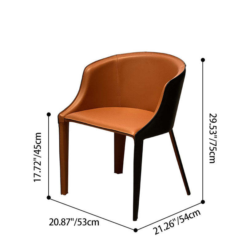 Minimalist Saddle Leather Nightstand