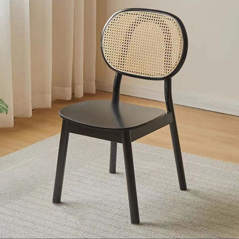 Oval curved wood dining chairs & benches for kitchen